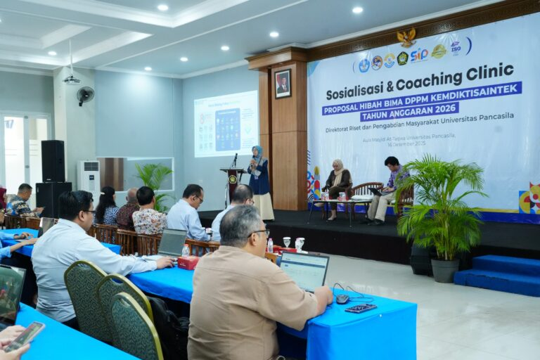 Coaching clinic riset Universitas Pancasila